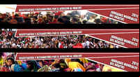 (ES) 3 BANNER INSIEME